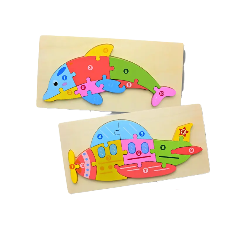 10 Pieces Puzzle Board Set 01