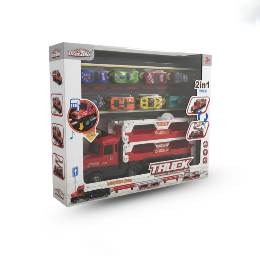 2 in 1 Track Container Truck