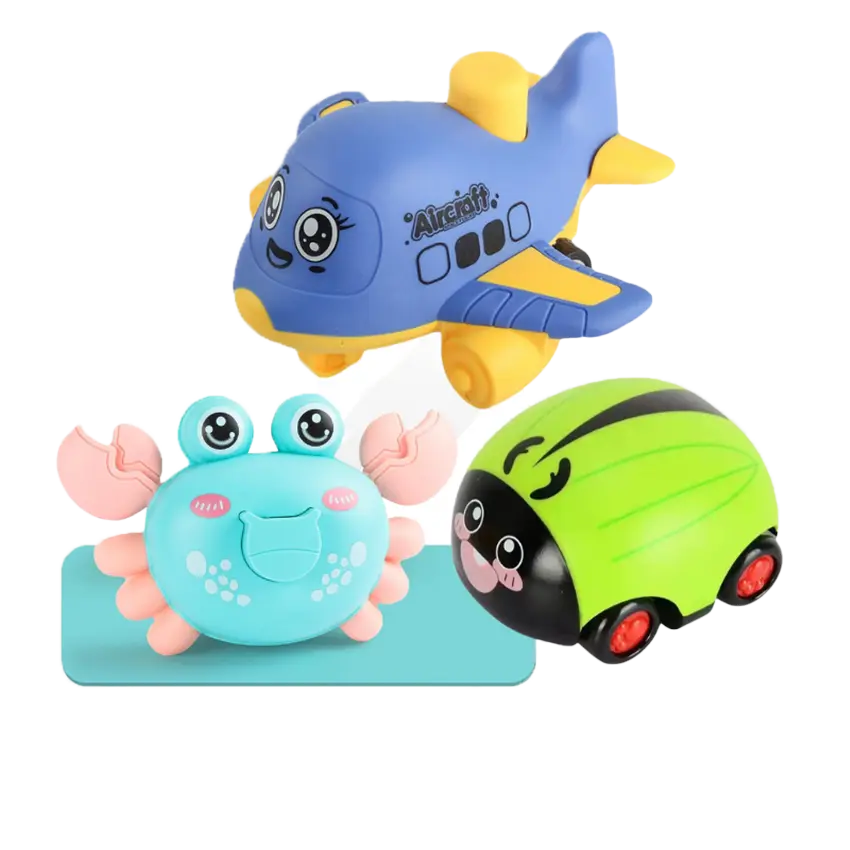 Exclusive Cartoon Friction Car Set