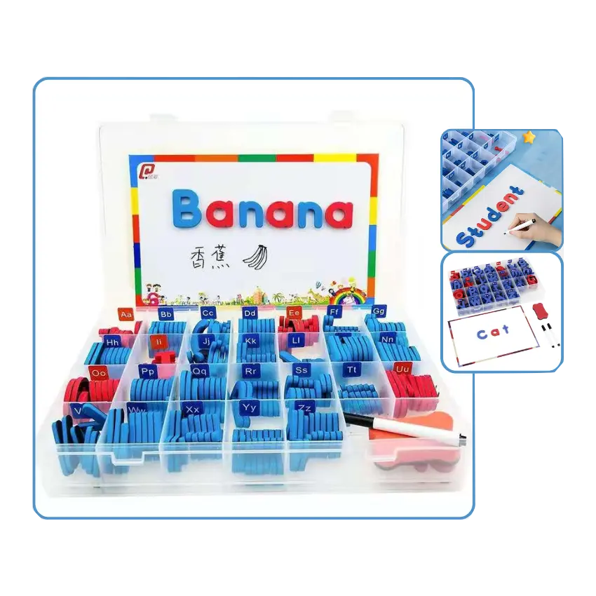 208 Piece Magnetic Foam Letters and Numbers