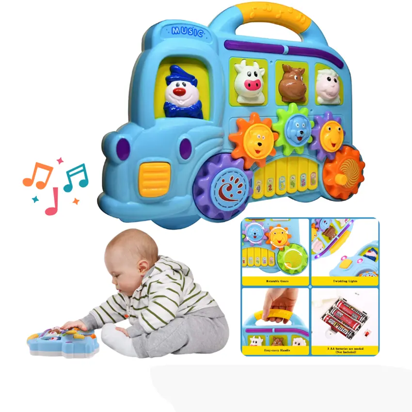 Kids Car Piano Toy | Musical Learning Keyboard for Ages 3+