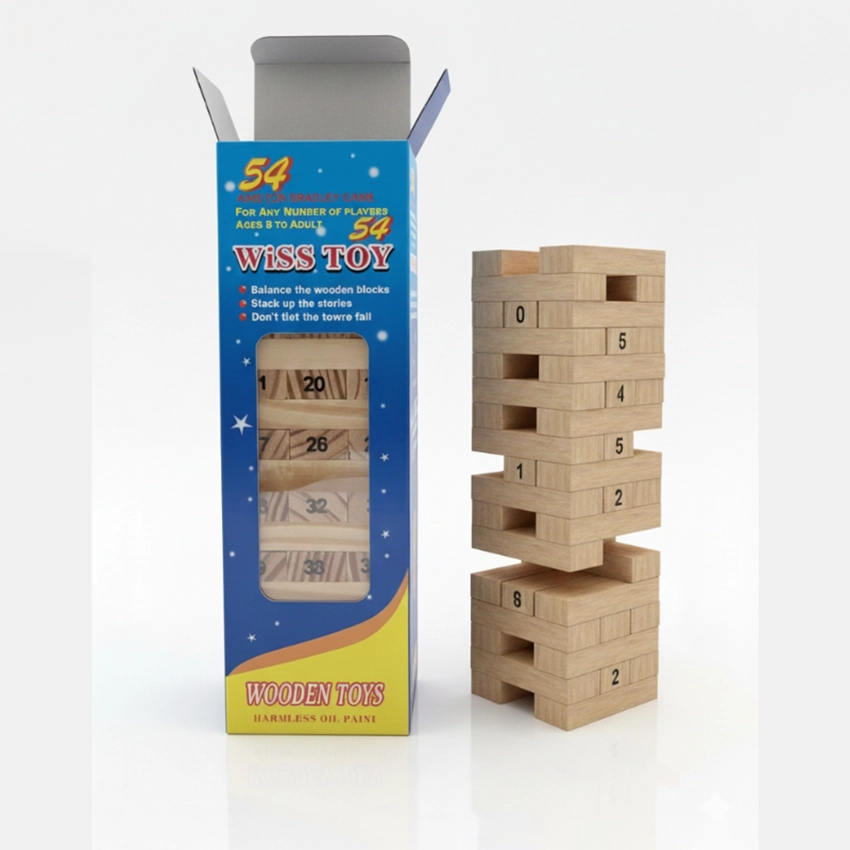 Tower Tumble Blocks Pro 54 pcs