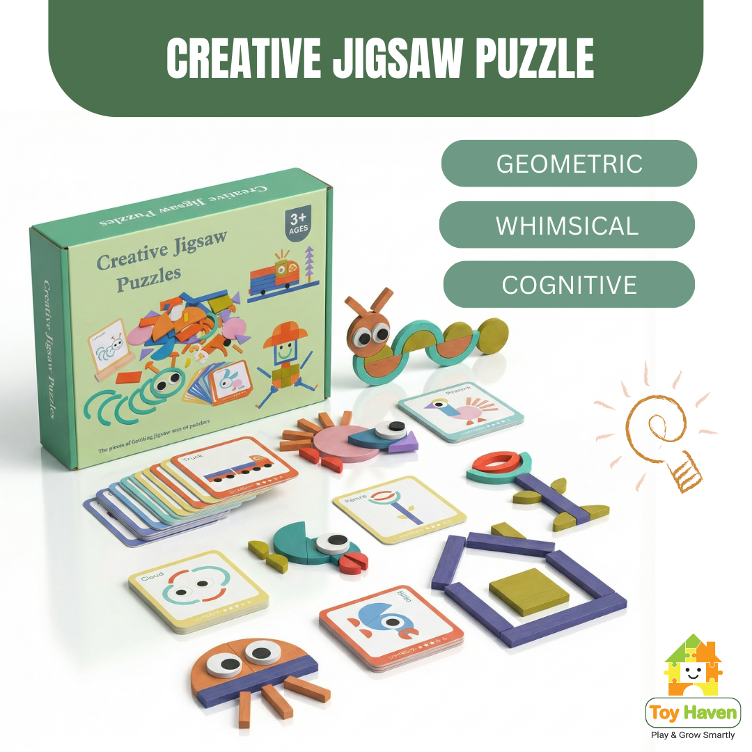 Creative Geometric Jigsaw Puzzle