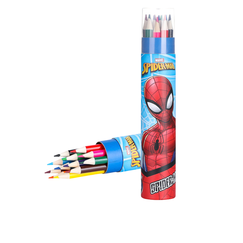 Spider-Man Color Pencil