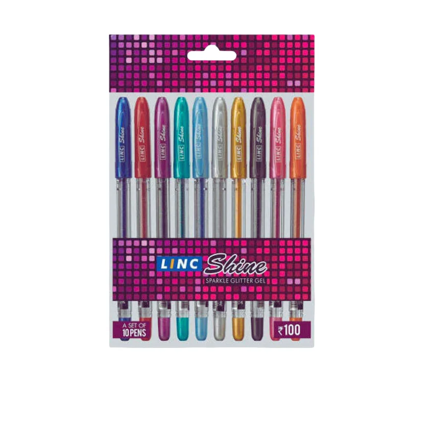 LINC Shine Sparkle Glitter Gel 10pcs