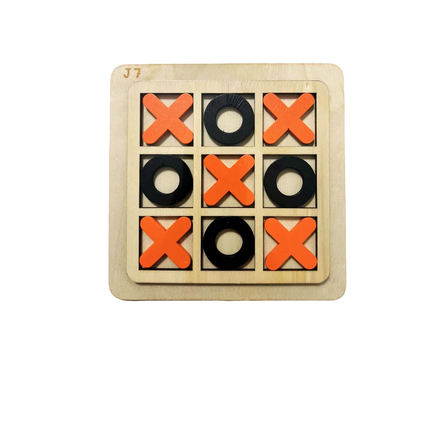 Wooden Tic Tac Toe