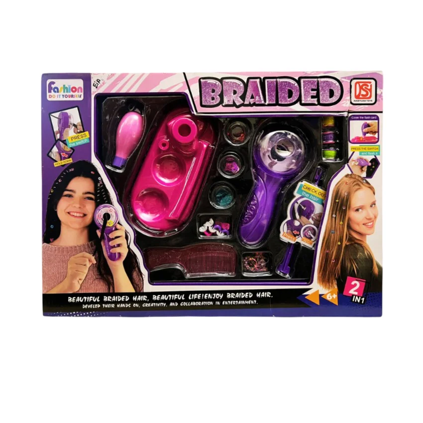 Little Girl DIY Hair Braiding Set