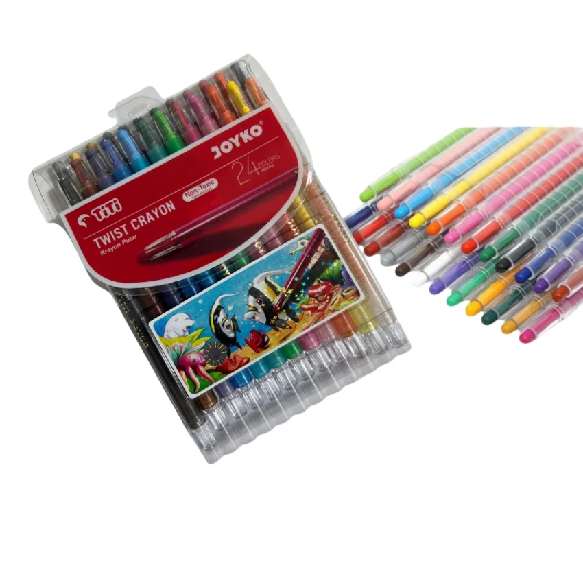 JOYTiTi Twist Crayon 24 Colors