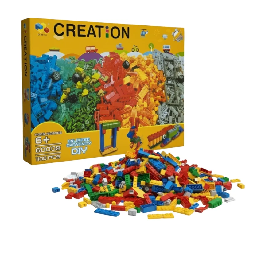 1100 Pieces Premium Building Set