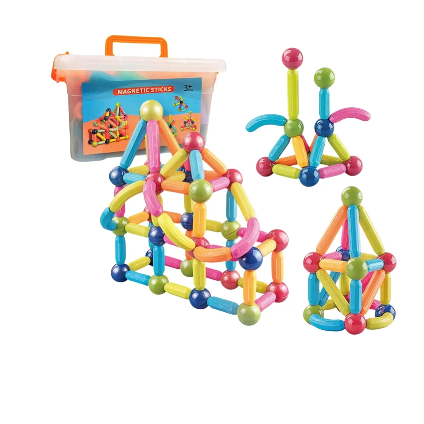 3D Premium Magnetic Sticks 72 Pcs