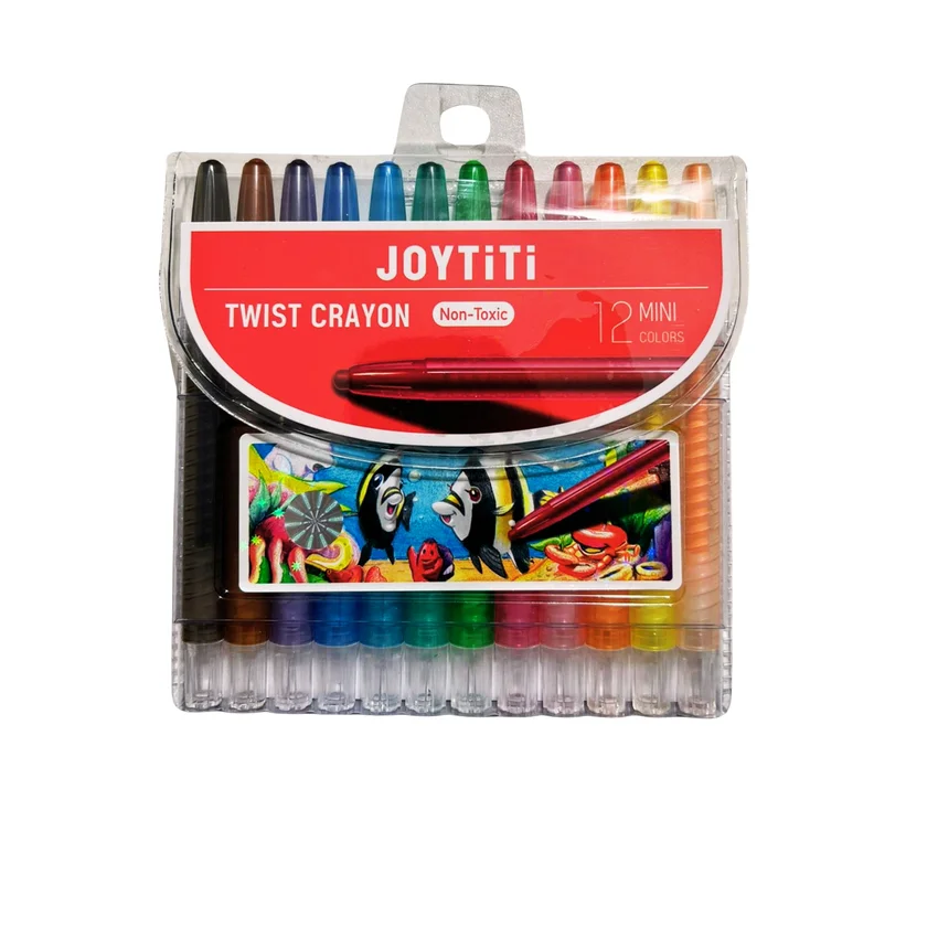 JoyTiTi Twist Crayon 12 Mini Colors