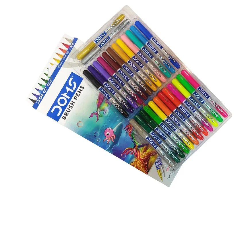 DOMS Brush Pens 26 Shades