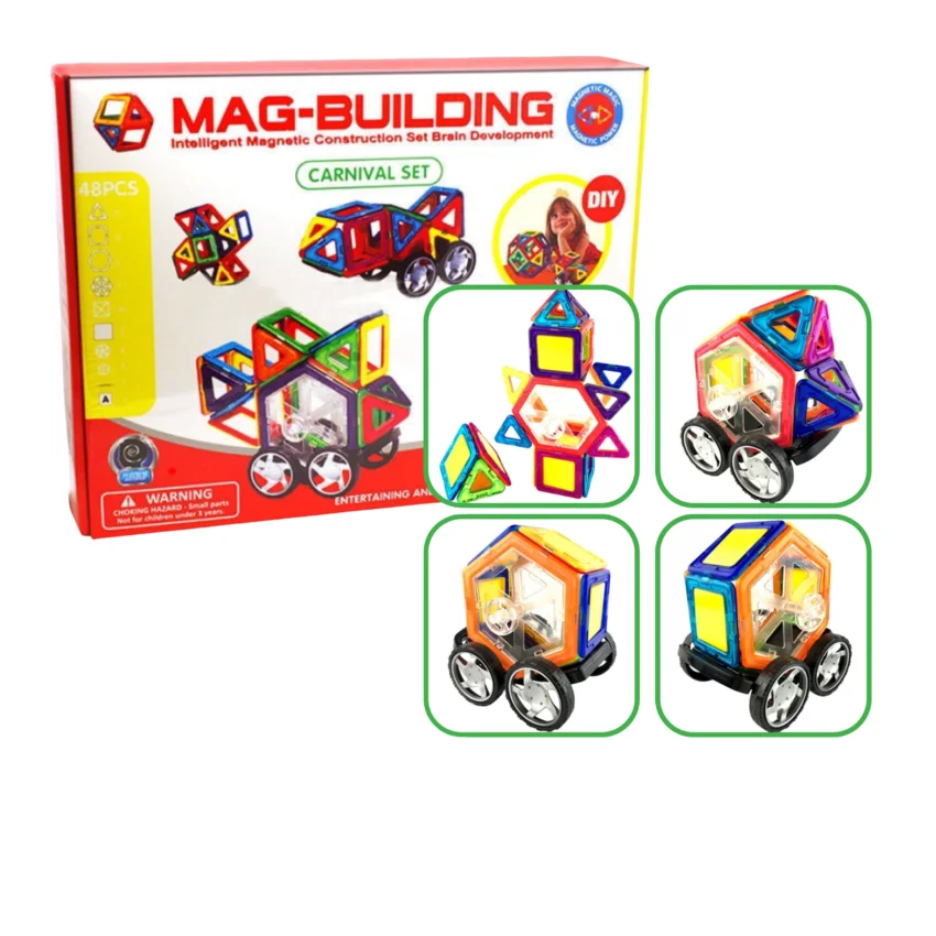 Mag-Building Intelligent Magnetic Construction Set 48 pcs