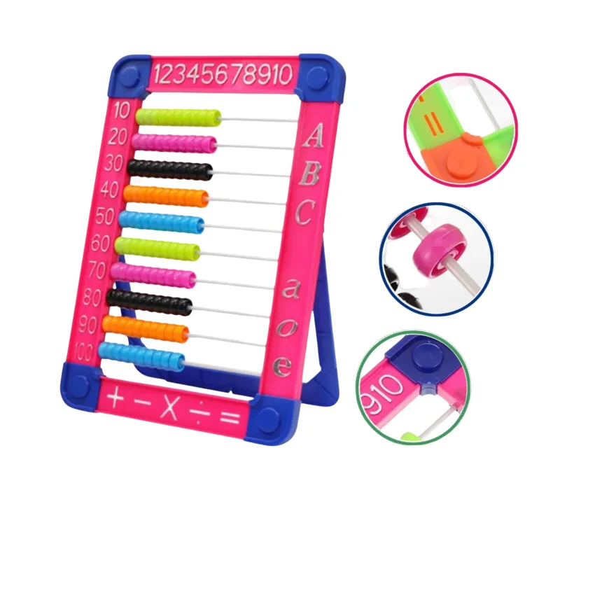 Kids Colorful Abacus for Fun Bright Minds