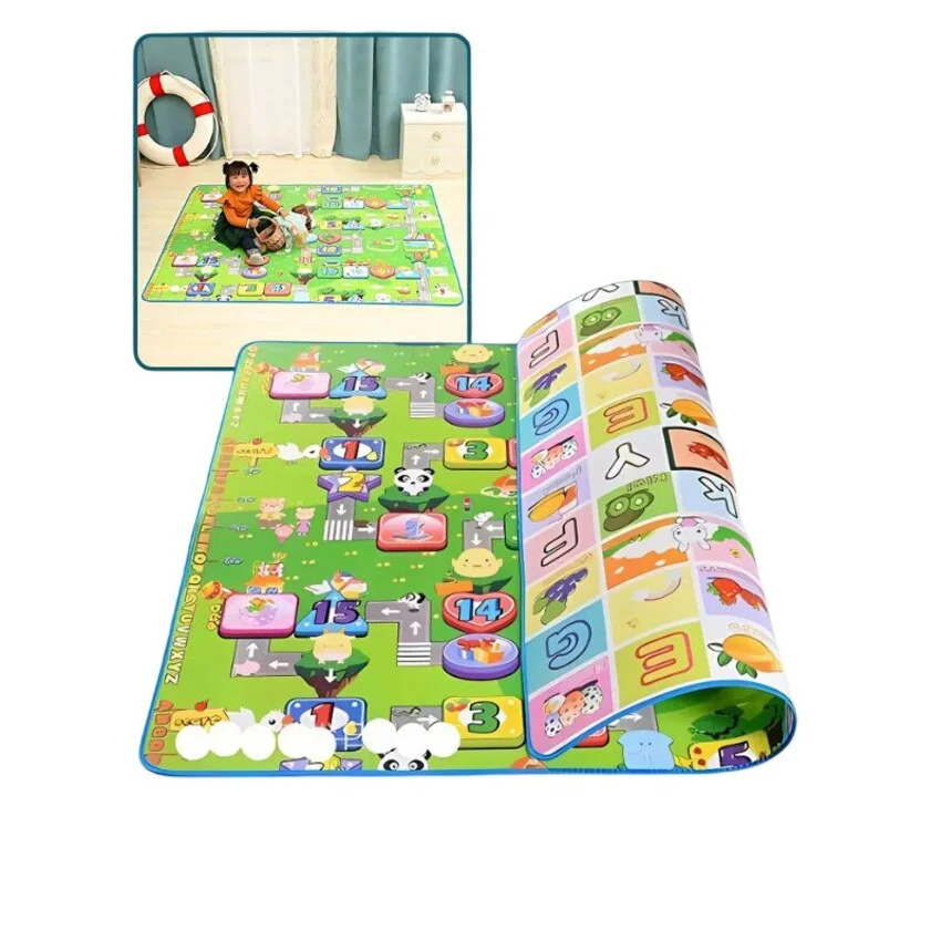 Kids Crawling Educational 2 Side Play Mat