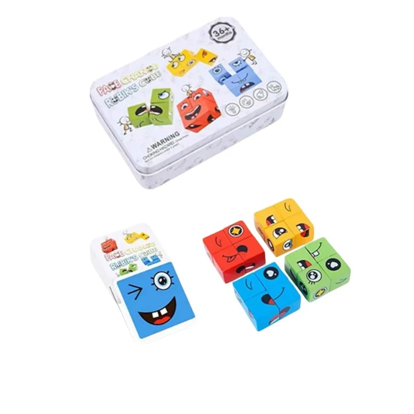 Expression Puzzle Tin Box