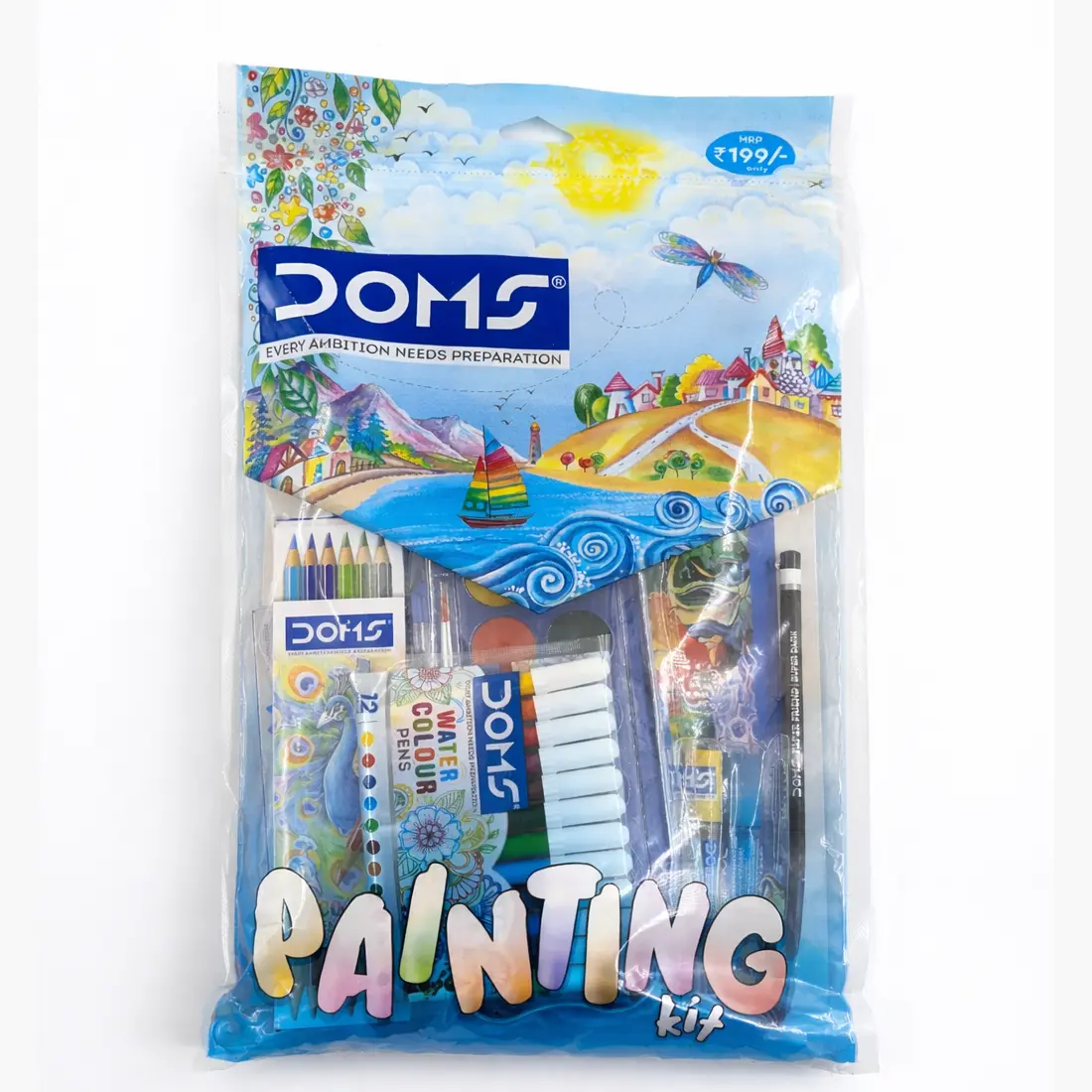 DOMS Art Strokes Colorful Smart Kit