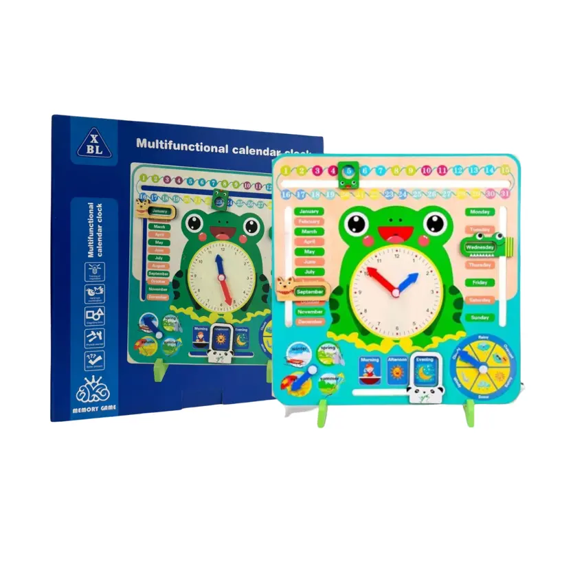 CP037 Multifunctional Calendar Clock