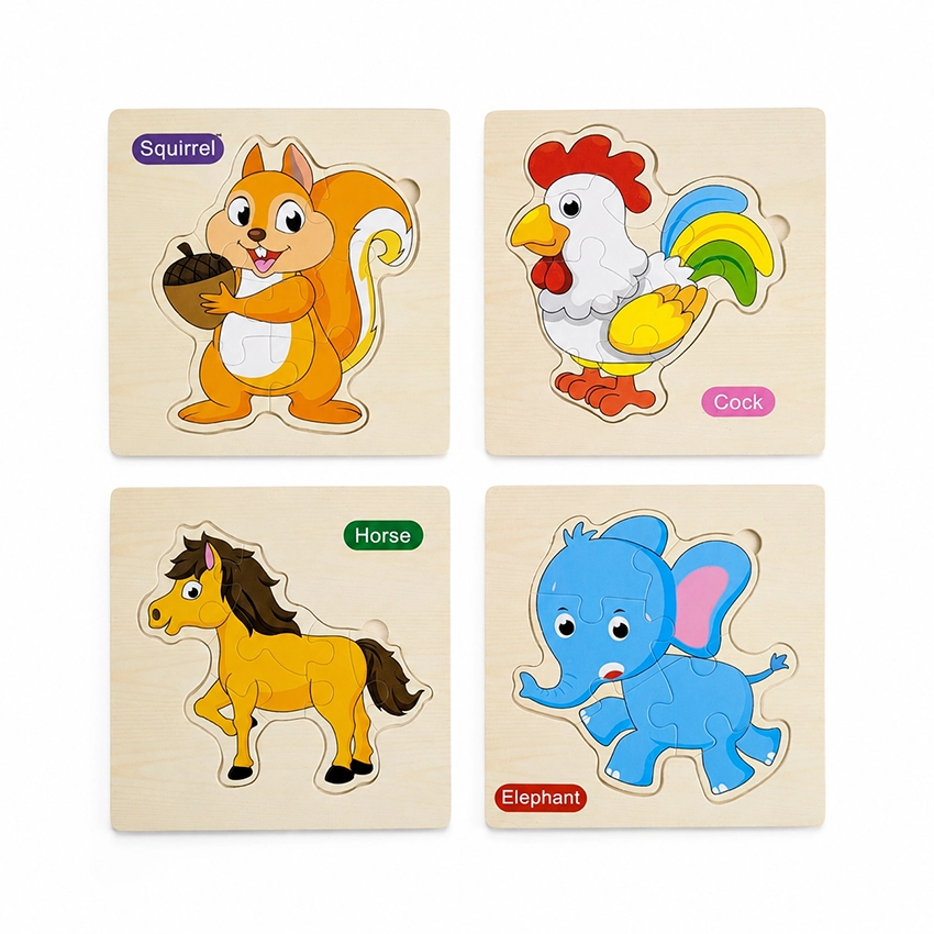 Kids Animal Puzzle Set