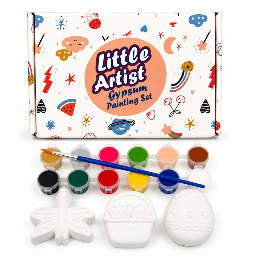 Little Artist Gypsum Painting Set – DIY Kids Paint & Craft Kit