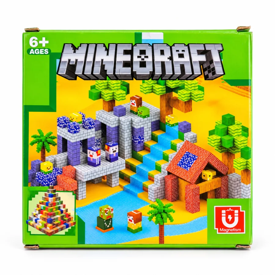 Minecraft Magnetic Cube Blocks Building Set