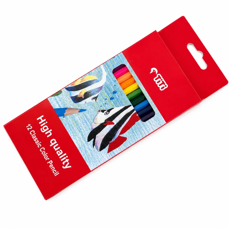 TITI 12 Colors High Quality Color Pencil