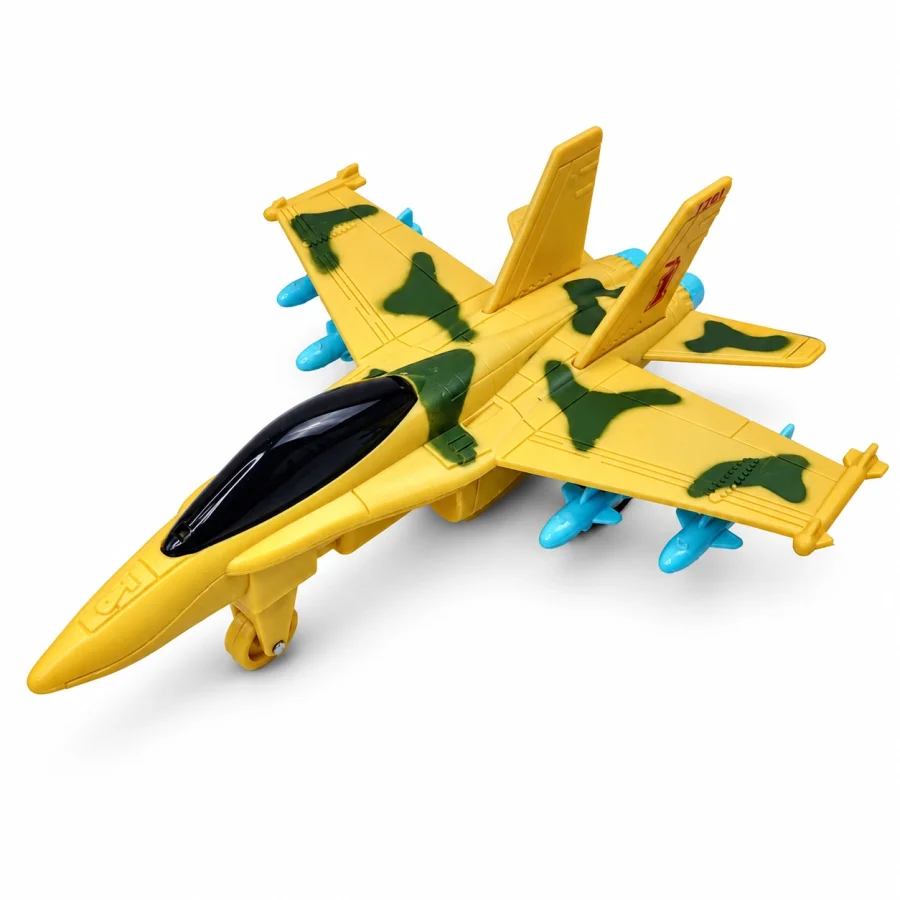 Blue Fighter Jet Toy - Image 3