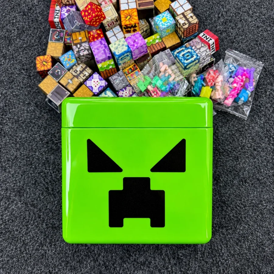 Minecraft Magnetic Cube Blocks Building Set - Image 2