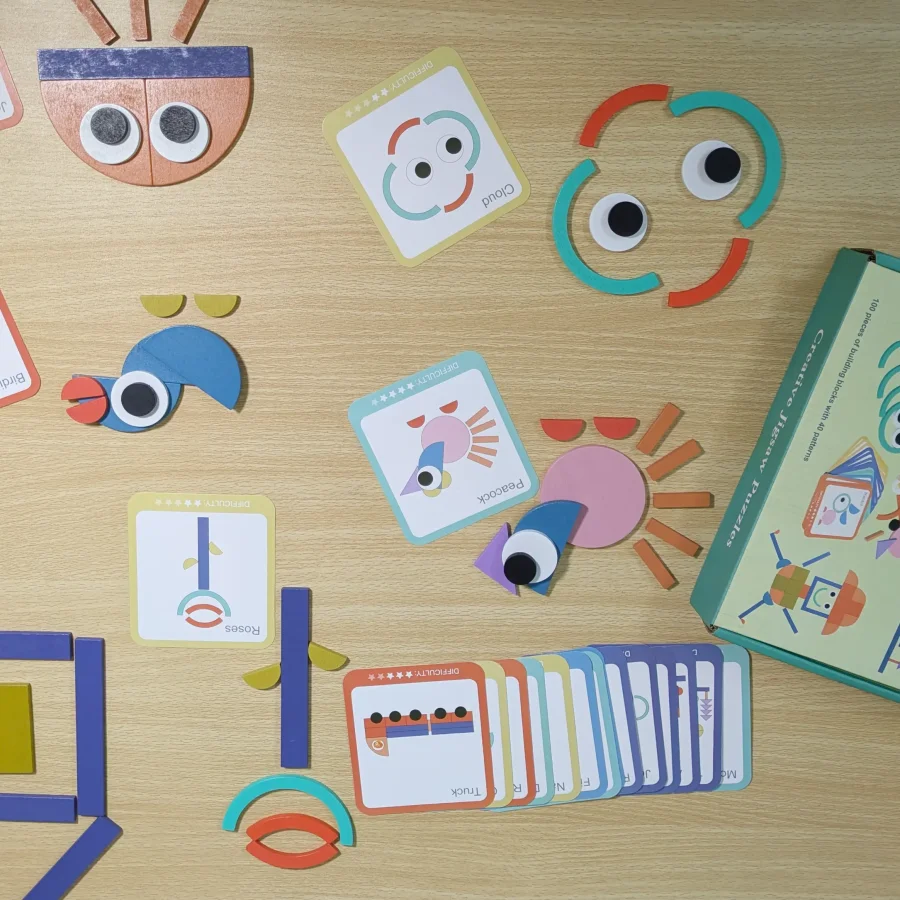 Creative Geometric Jigsaw Puzzle - Image 2