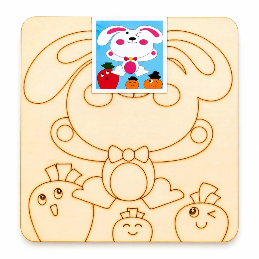 Wooden Colouring Crafts Kits - Image 6