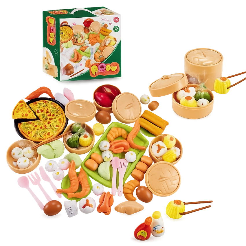 Food Playset 82 pcs