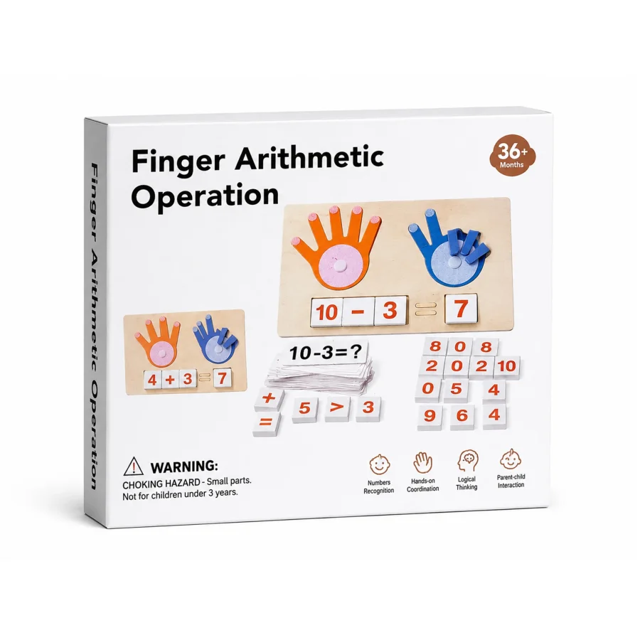 Wooden Finger Arithmetic Operation